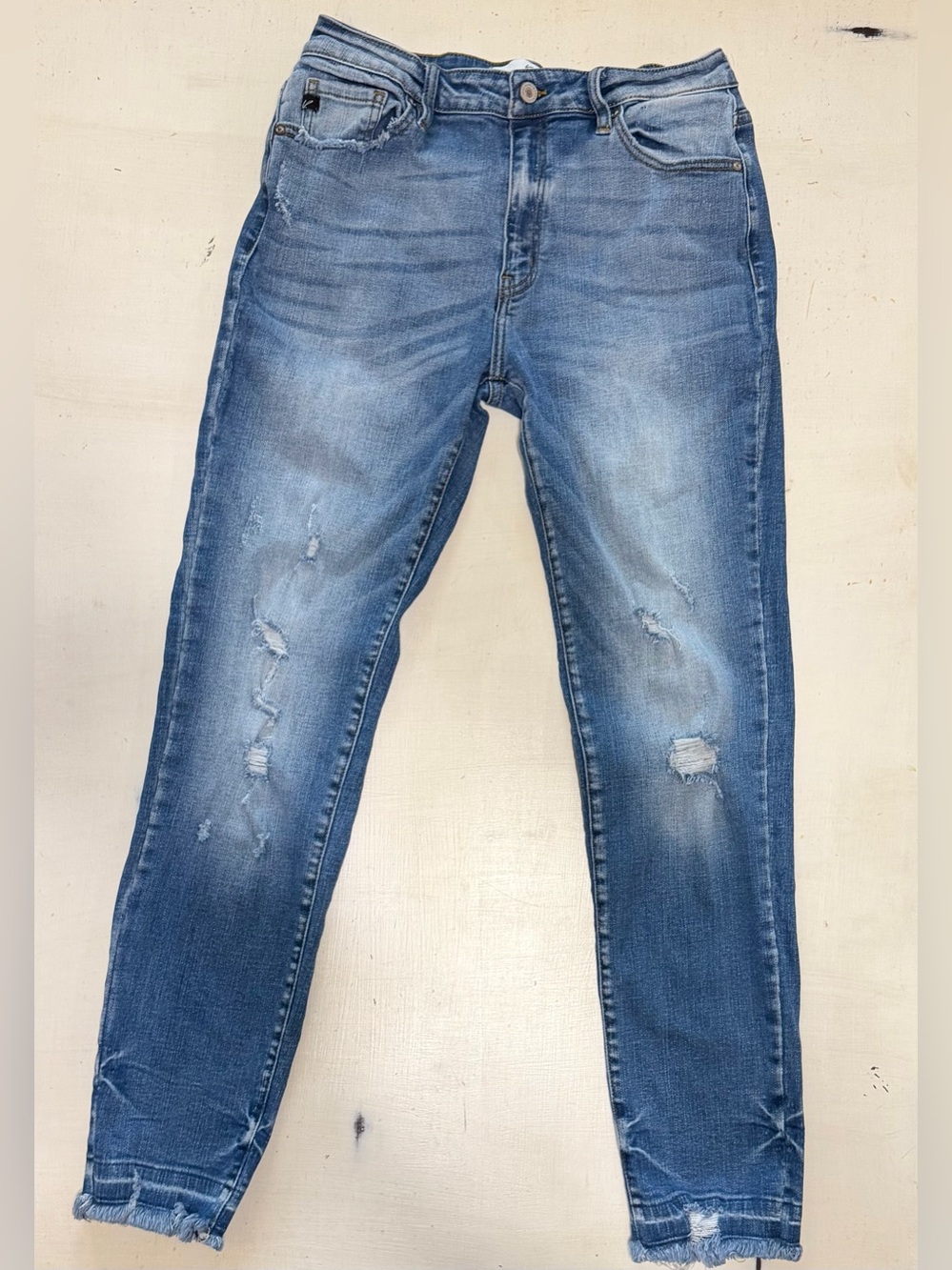 KanCan Light Blue Distressed Skinny Jeans